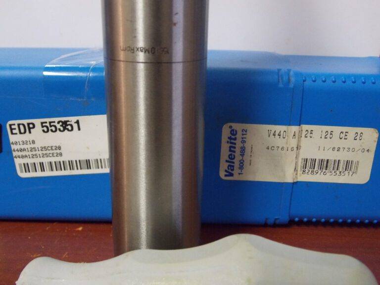 Valenite Ball End Mill Index ValMill 1" x 1.25" x 9.840" 55351