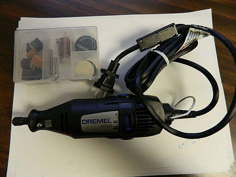 Dremel 120 Volt Electric Rotary Tool Kit 15,000 to 35,000 RPM, 1.15 Amps