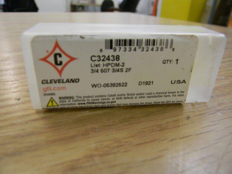 CLEVELAND HSS Drill Mill 3/4″ Diam, 1-5/16″ LOC, 2 Flute, 90° C32438