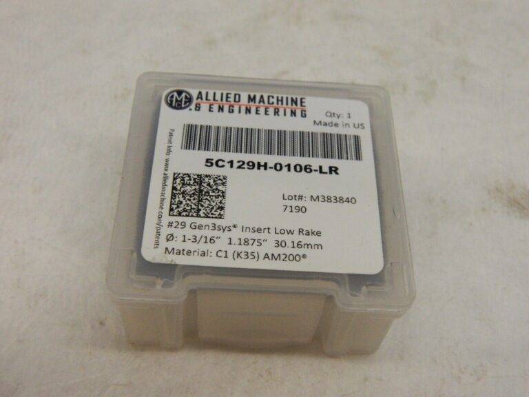Allied Spade Drill Insert: 1-3/16 Dia, Series 29, Solid Carbide 5C129H-0106-LR