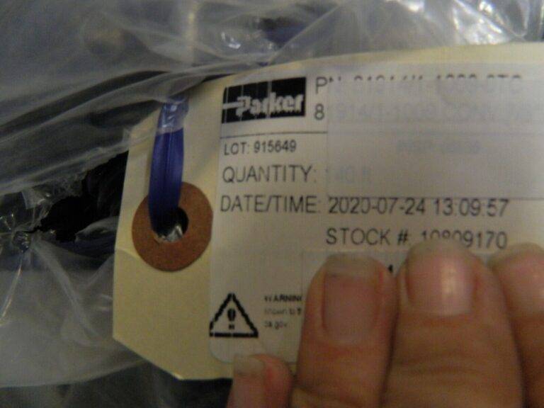Parker - 7/8" ID x 1.1" OD, 0.035" Wall Thickness, PTFE Tube 25FT 81914110090TC2