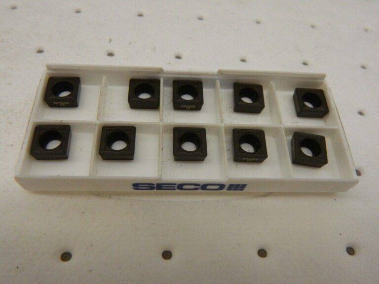 SECO Indexable Drill Inserts:qty 10 SCGX09P2 DP3000, Carbide 02807359