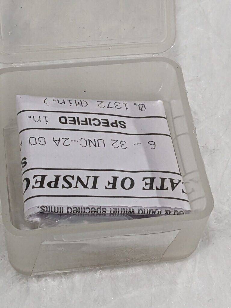 SPI Threaded Ring Gage: #6-32 Thread, Class 2A, Go 23-135-7