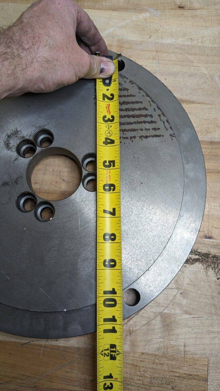 Gibraltar A1/A2-6 Adapter Back Plate for 12" Comp. Lathe Chucks FL11 325/A1-6
