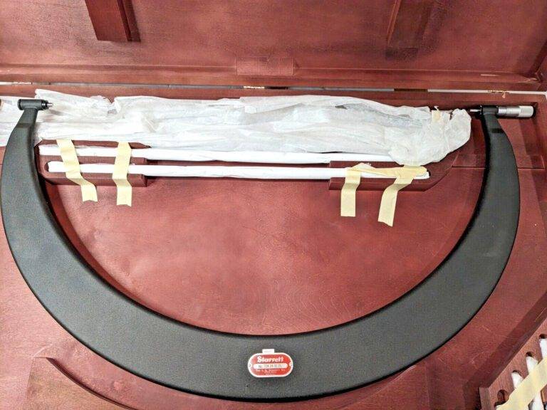 Starrett Tubular Bow Type Micrometer 24"-30" Range 724LZ-30 52996