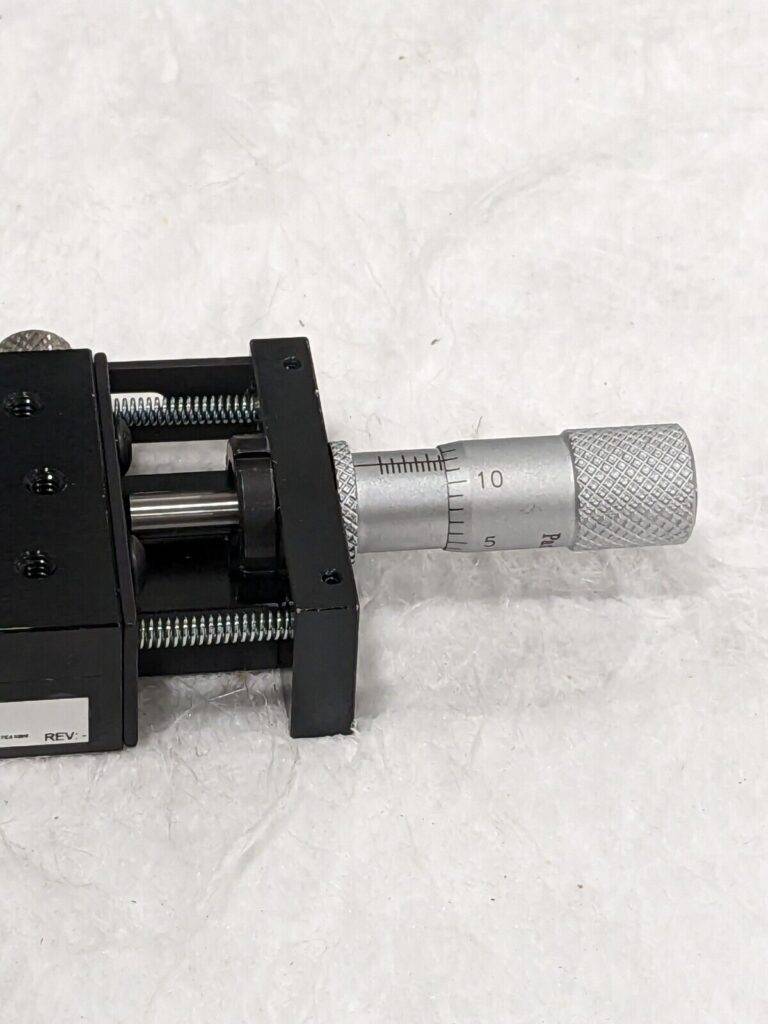 Parker Mini Ball Bearing Linear Stage Micrometer Positioner 1/2" Travel 4002