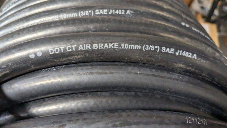 CONTINENTAL CONTITECH 3/8" Diam x 250' Long Power Brake Hose Rubber 20277547