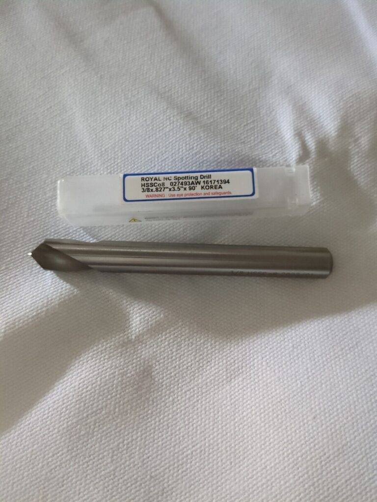 royal nc spotting drill hssco8 02749aw 16171394