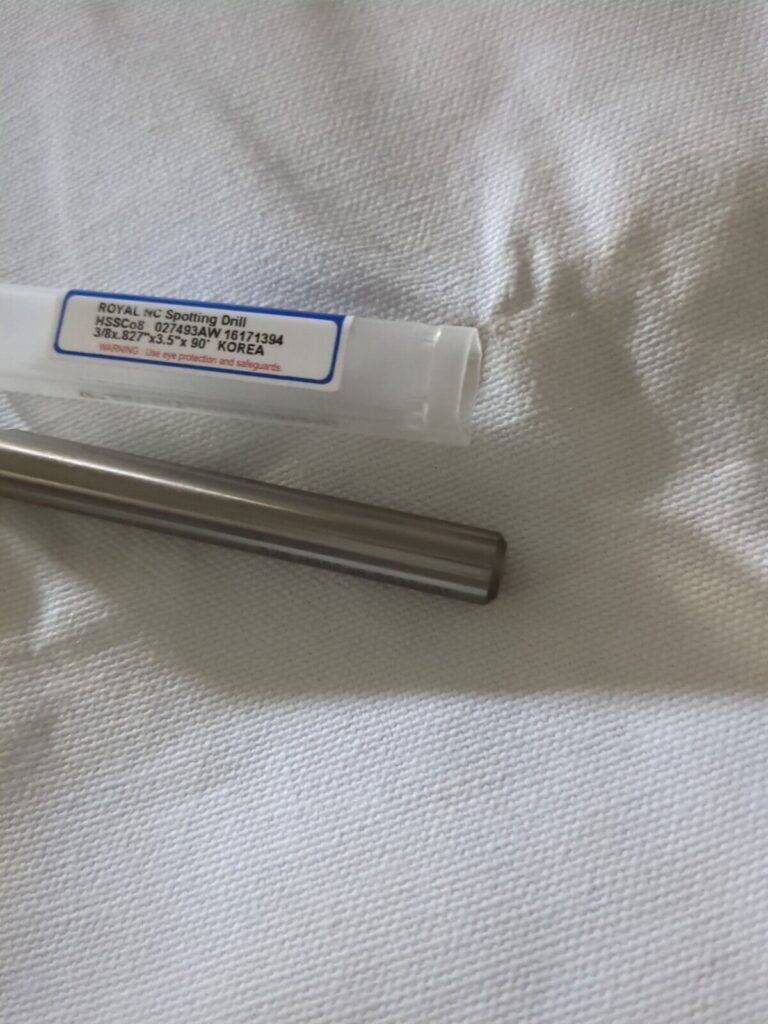 royal nc spotting drill hssco8 02749aw 16171394