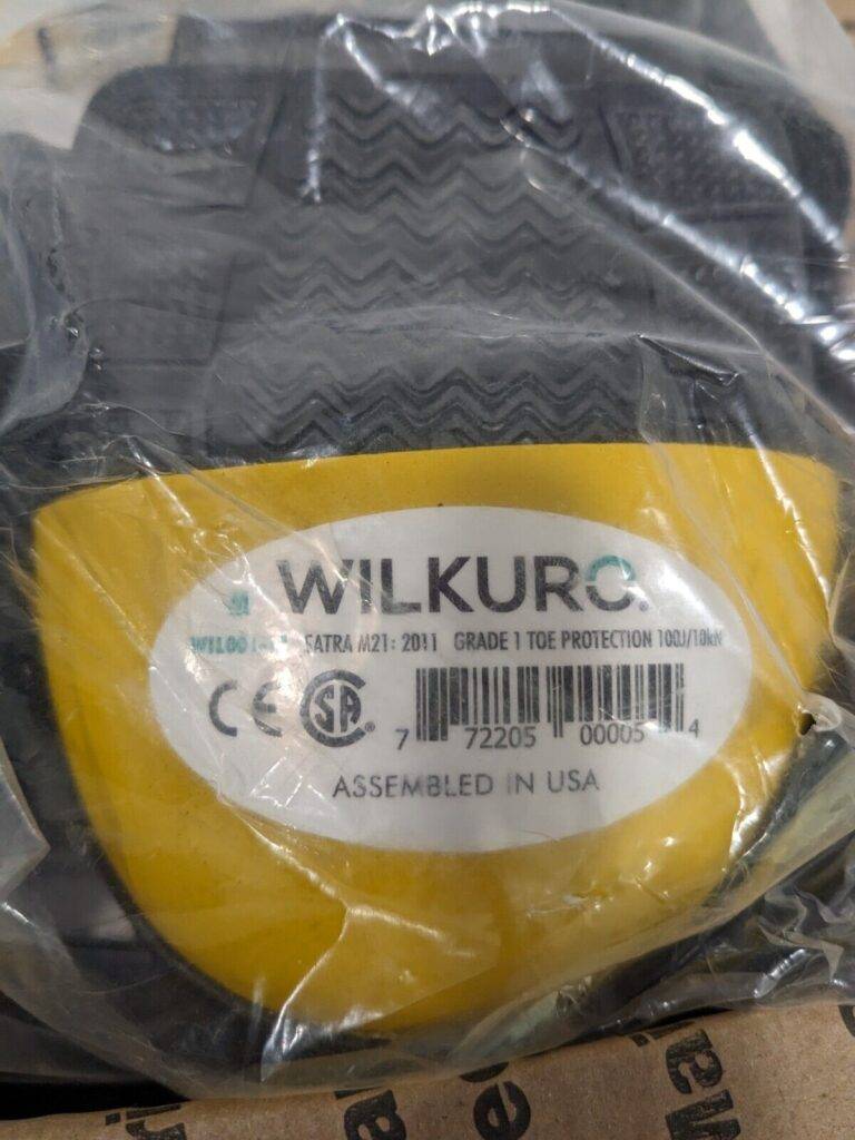 WILKURO General Purpose Overshoe: PVC, Sz Medium Qty 4 Pairs WIL001-11-M