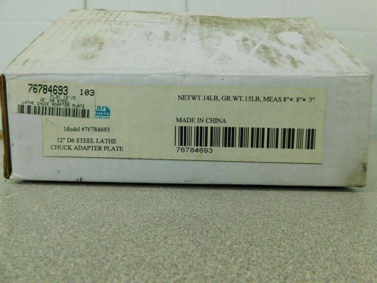 Gibraltar Adapter Back Plate for 12" Diam Lathe Chucks 76784693