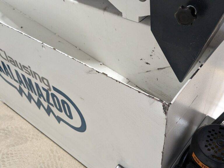 Clausing Kalamazoo 10" x 16" Horizontal Bandsaw 230/460v 3 Ph. KC1016VS Damage