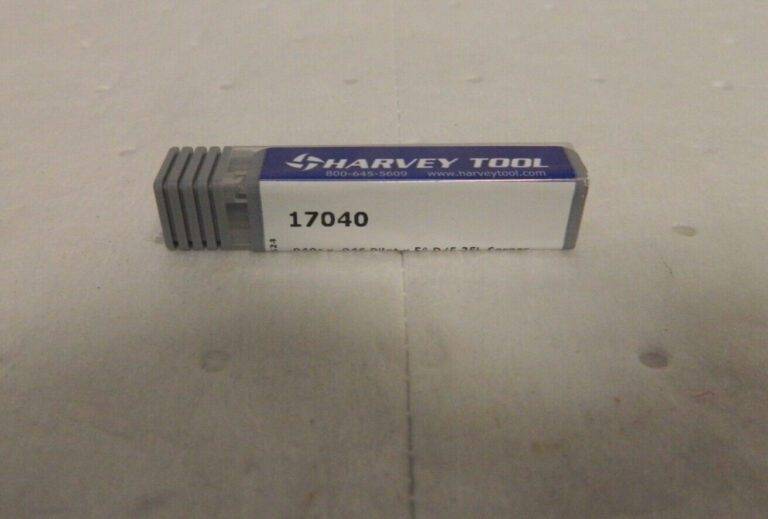 Harvey Tool 5pk 3/16" Mill Diam 2 Fl Double End Corner Rounding End Mill 17040
