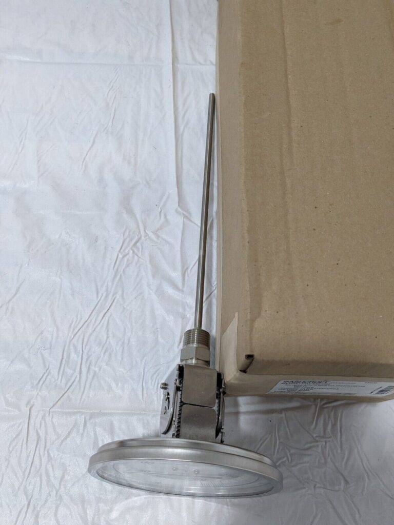 ASHCROFT Bimetal Dial Thermometer: 50 to 300 ° F, 5" Dial, 12" Stem 759426065864