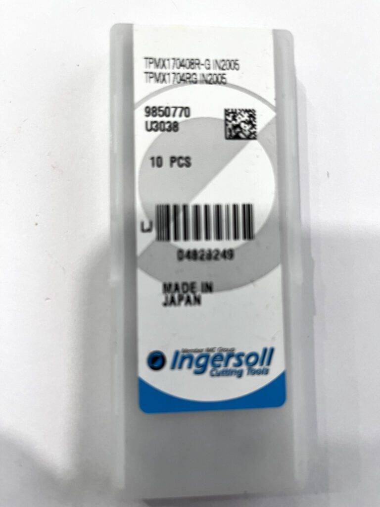 Ingersoll TPMX1704RG IN2005 CARB DRILLING INSERT Pack of 10 4828249
