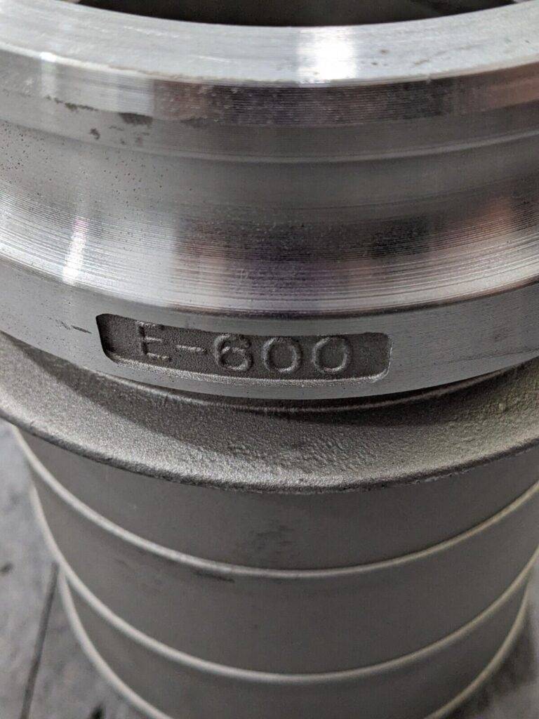 6" Cam & Groove Aluminum Hose Barb Adapter E-600
