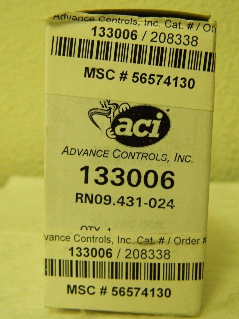 ACI Control Relay 4 Pole 3NO/NC 24 VAC 133006