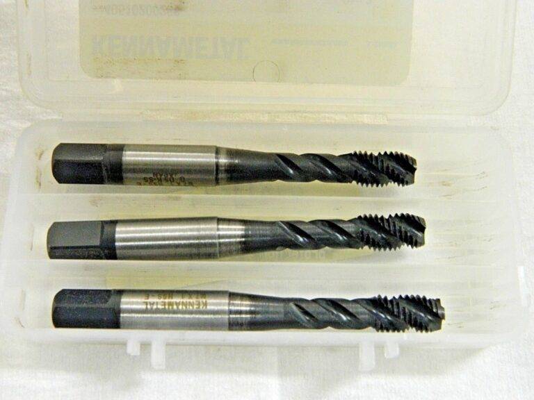 Kennametal Fast Spiral Flute Taps M7 x 1.00 D5 3FL HSSe 1434073