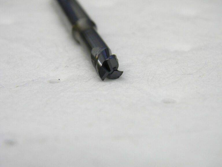 SECO 5mm Diam 3 Flute Solid Carbide 0.2mm Corner Radius End Mill 00022005