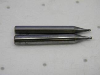OSG 2mm Diam, 1.6mm LOC, 2 Flute Solid Carbide Ball End Mill QTY 2 3042003