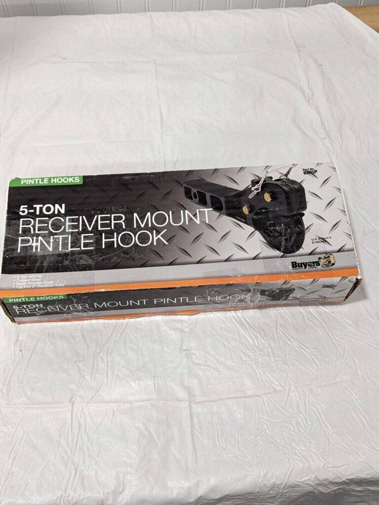 BUYERS PRODUCTS 10,000 Lb Capacity Receiver Mount Pintle Hook RM5P