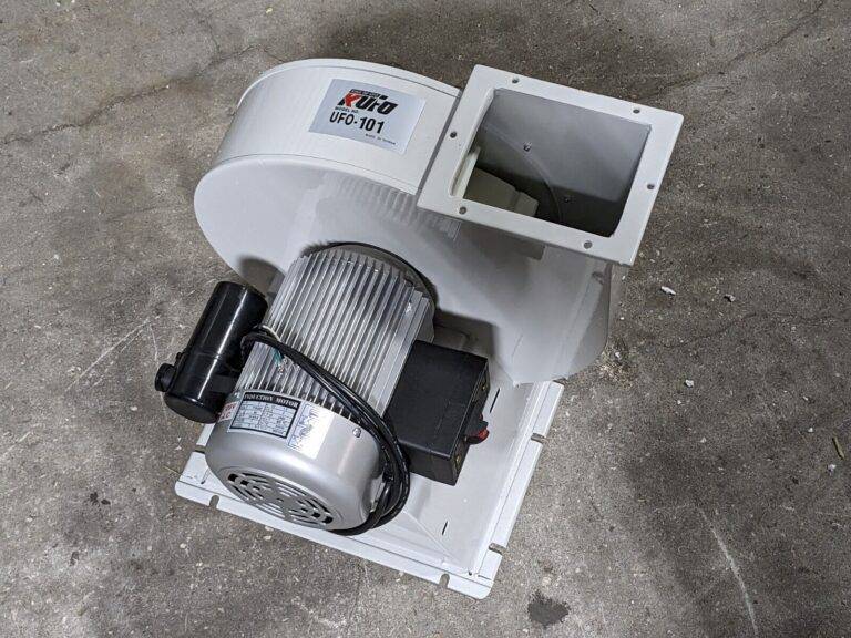 Kufo UFO-101 Portable Vertical Bag Dust Collector 1224 CFM Max 2 HP 220v 1 Ph