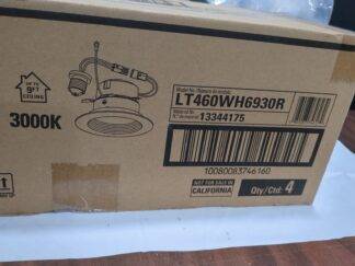 Halo 4pk Recessed4" AllPurposeLED Integrated Trim Modules 3000K 62 LT460WH6930R