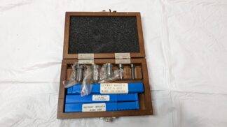 8 Piece Keyway Broach Set Style A 1/16" to 1/8" Keyway Width 1395-0109