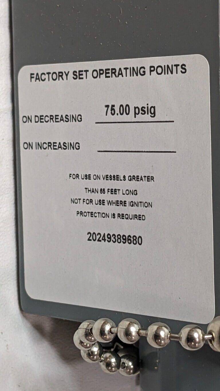 Telemecanique Sensors Pressure Switch 3-150 psi 1/4 NPTF 9012GAW5