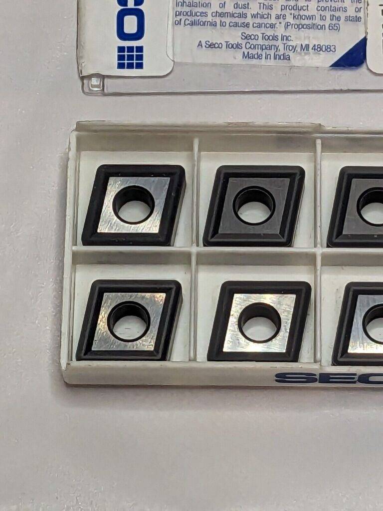 Seco Turning Insert: CNMG433-M4 TK2001, Solid Carbide Qty 10 69603