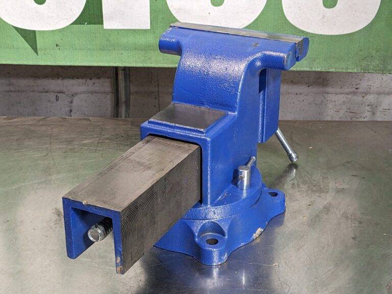 Gibraltar Bench Vise w/ Swivel Base 8" Jaw Width 8" Opening Capacity