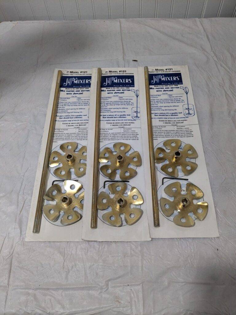 Jiffler Mixer 3-1/2" Qty 3 No. 121