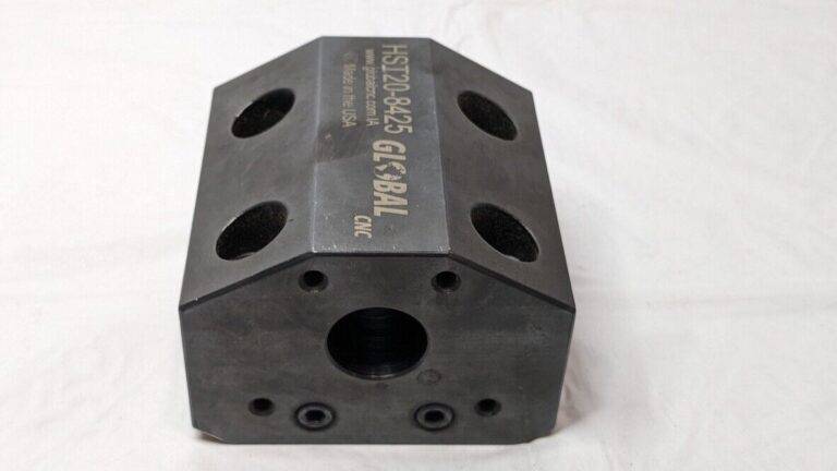 Global CNC HAAS 1" ID Static Tool Block External Coolant HST20-8425