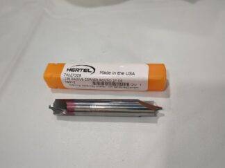 HERTEL Corner Rounding End Mill 0.15 mm Radius 3/8" Dia 2 Fl Carbide CFR16312E