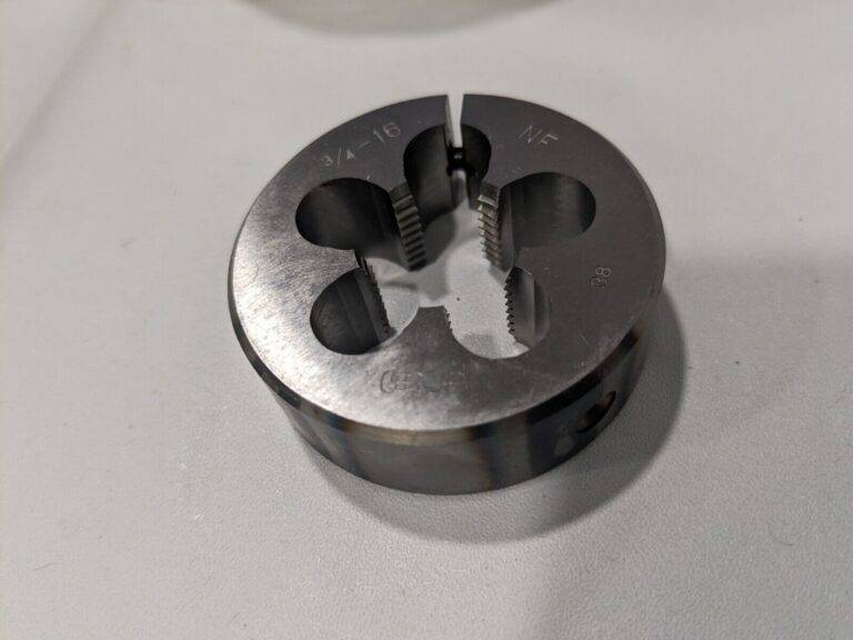 OSG Round Die: 3/4-16, 2" OD, High Speed Steel 2712100