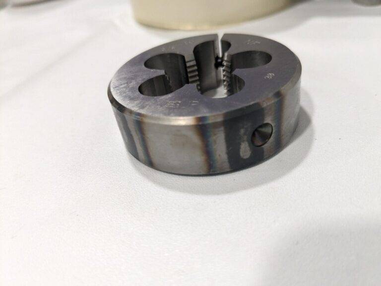 OSG Round Die: 3/4-16, 2" OD, High Speed Steel 2712100