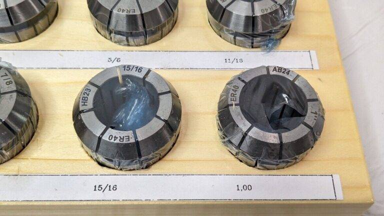 Erickson 15 Piece ER40 Collet Set 1/8" to 1" Capacity 40ERS000SET1 2269975