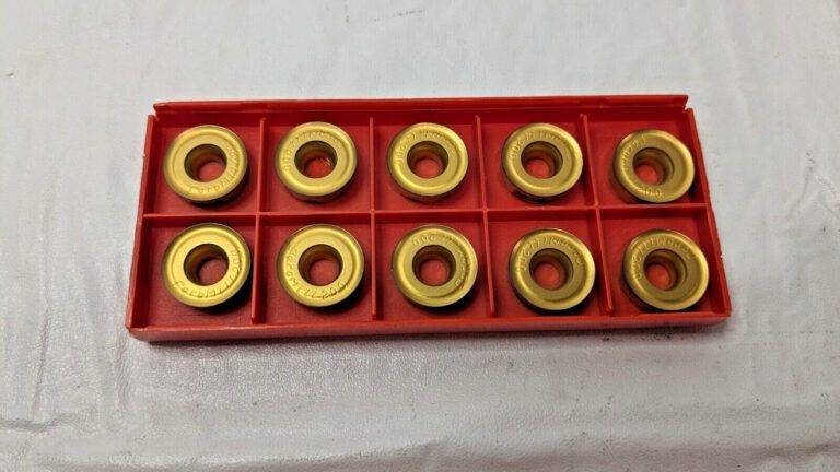 Sandvik Coromant Carbide Milling Inserts RCHT 19 06 00-ML 2040 QTY 10 5740003
