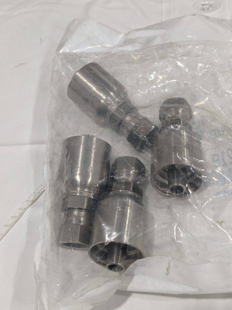 PARKER Hydraulic Hose Straight Female JIC 37 ° Swivel Fitting: Qty 4 PP-00219