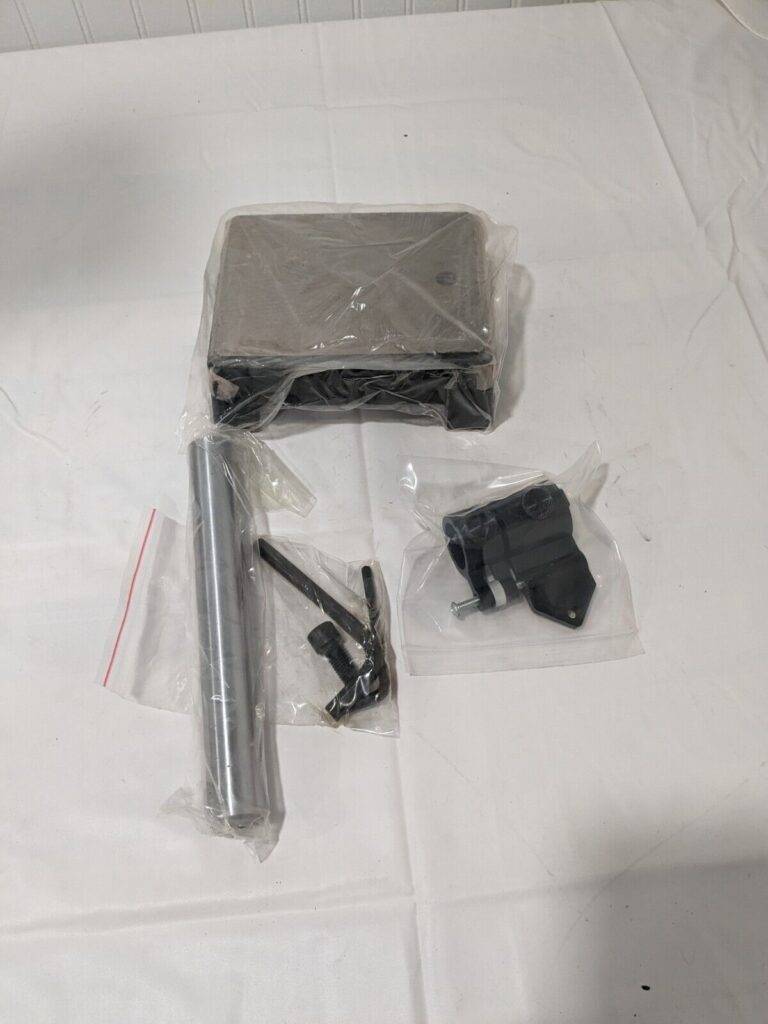 Comparator Gage Stand: 5-1/2" Base Length, Steel, Fine Adjustment 625-8520