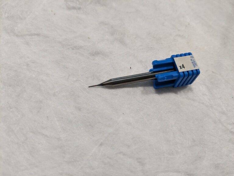OSG Corner Radius End Mill: 0.6 mm Dia, 0.48 mm LOC 3100602
