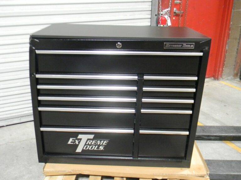 Extreme Tools Roller Cabinet 11 Drawer 41" x 41" x 24" PWS4124RCTXBK Damaged