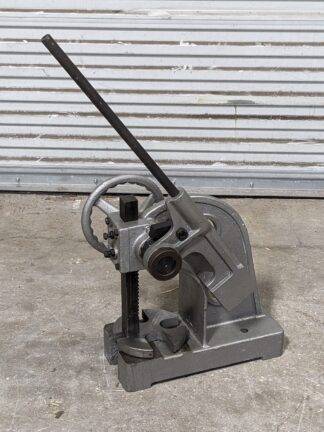 Manual 2 Ton Ratchet Type Arbor Press 1-1/4" Ram 13-1/2" Stroke MISSING PARTS