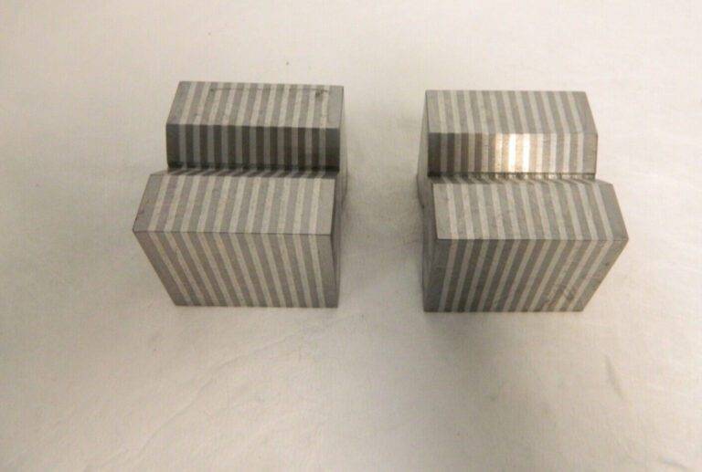 Pro 1-5/16″ Max Capacity 90° Angle Hardened Steel V-Block Set of 2 285-2100