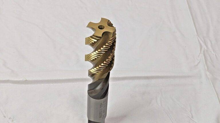 OSG Spiral Flute Tap Bottoming Chamfer 3/4-16NF GH3 4FL TiN HSS 1434105