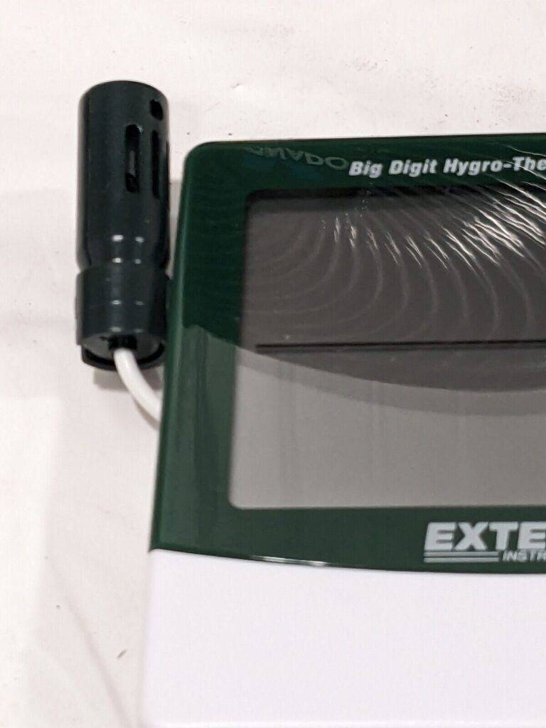 Extech Thermo-Hygrometer 14 to 140°F, 10 to 99% Humidity 445715