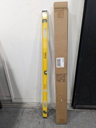 STANLEY 5pk of 48" Long 3 Vial I-Beam Levels 42-076