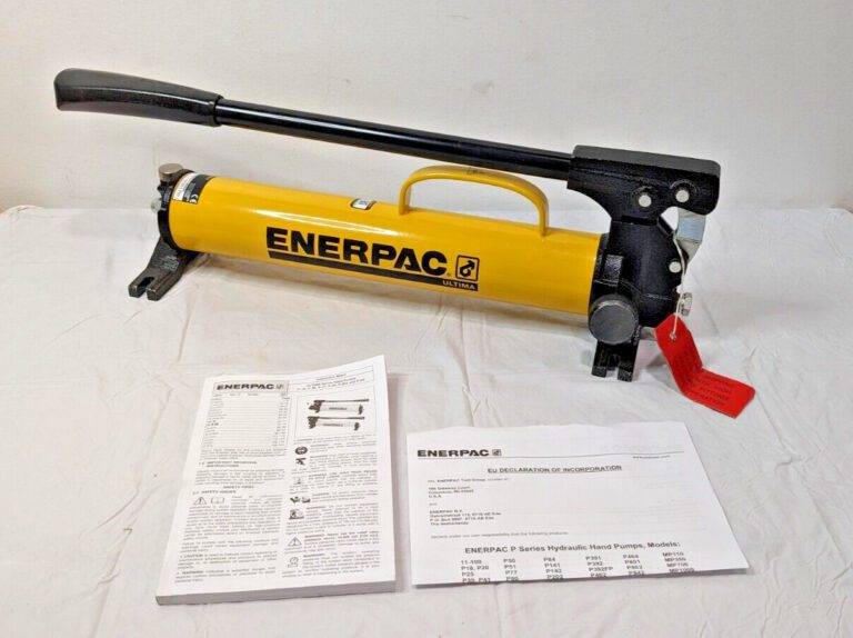Enerpac Hydraulic Hand Pump 1 Stage 10000/700 BAR PSI P39 DAMAGED