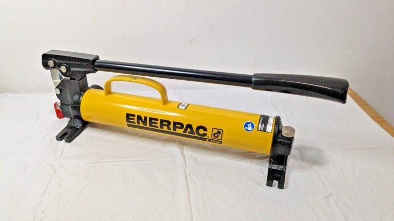 Enerpac Hydraulic Hand Pump 1 Stage 10000/700 BAR PSI P39 DAMAGED