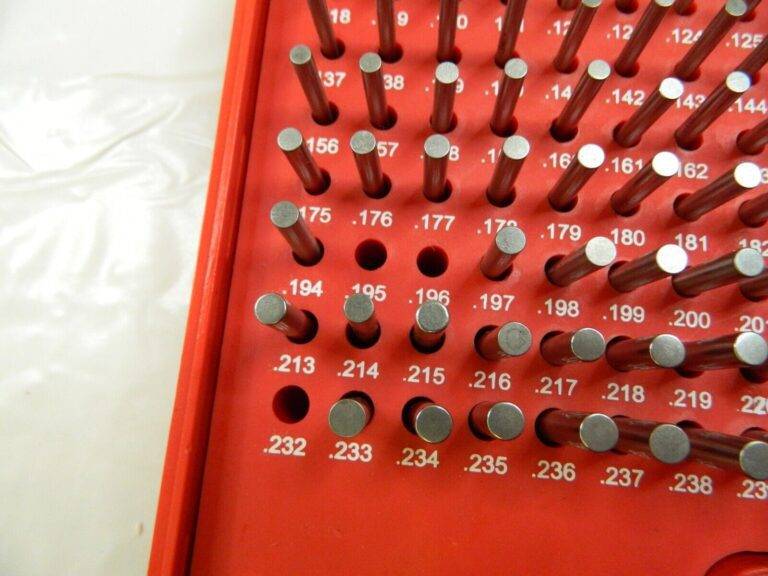 Class ZZ Plug Gage Set: 0.061 to 0.25″ Range, 190 Pc incomplete 616-81116